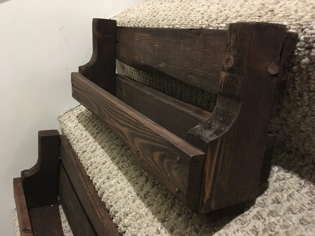 Pallet Wood Shelves photo 1