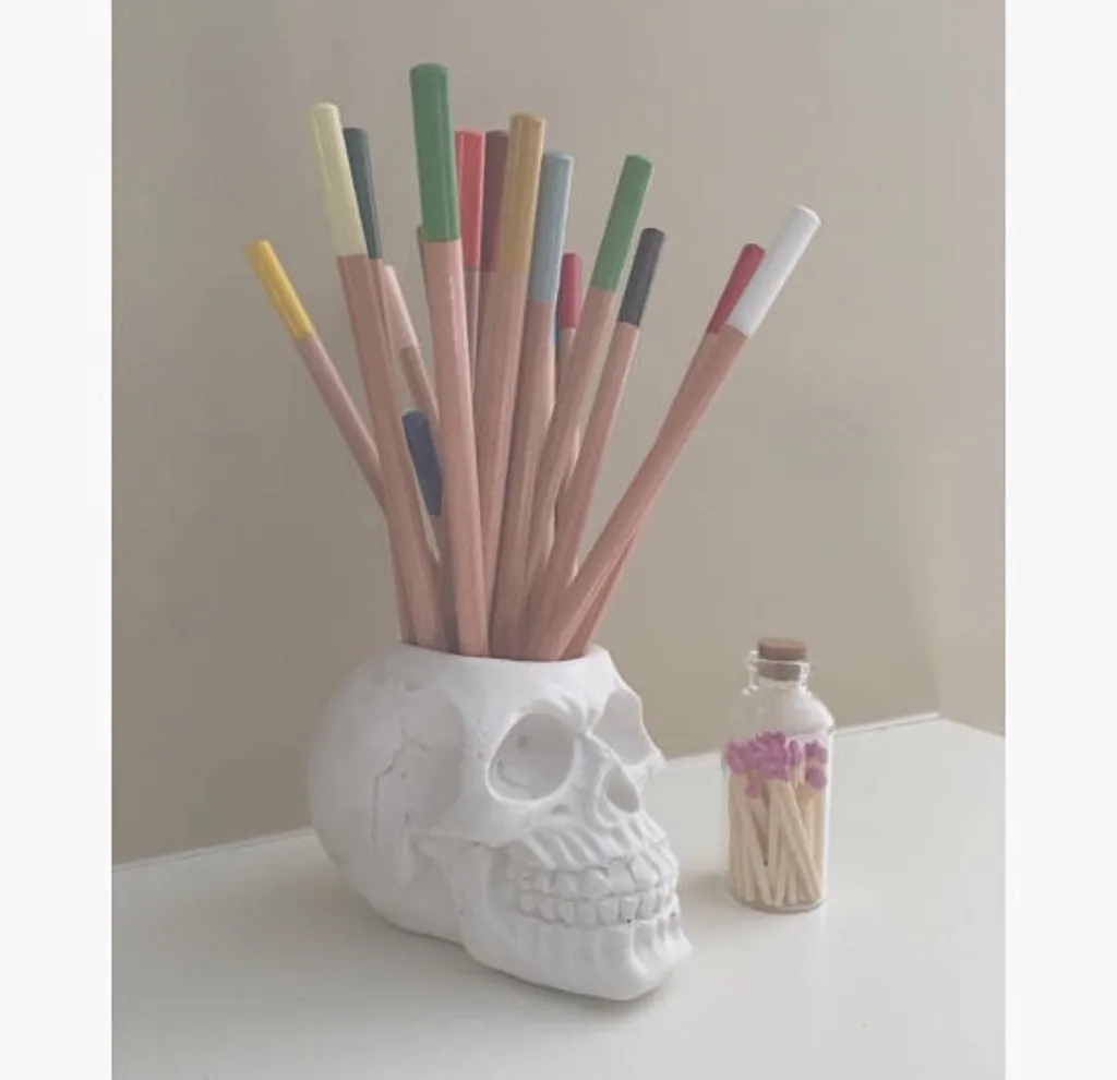 Medium Skull Planter photo 1