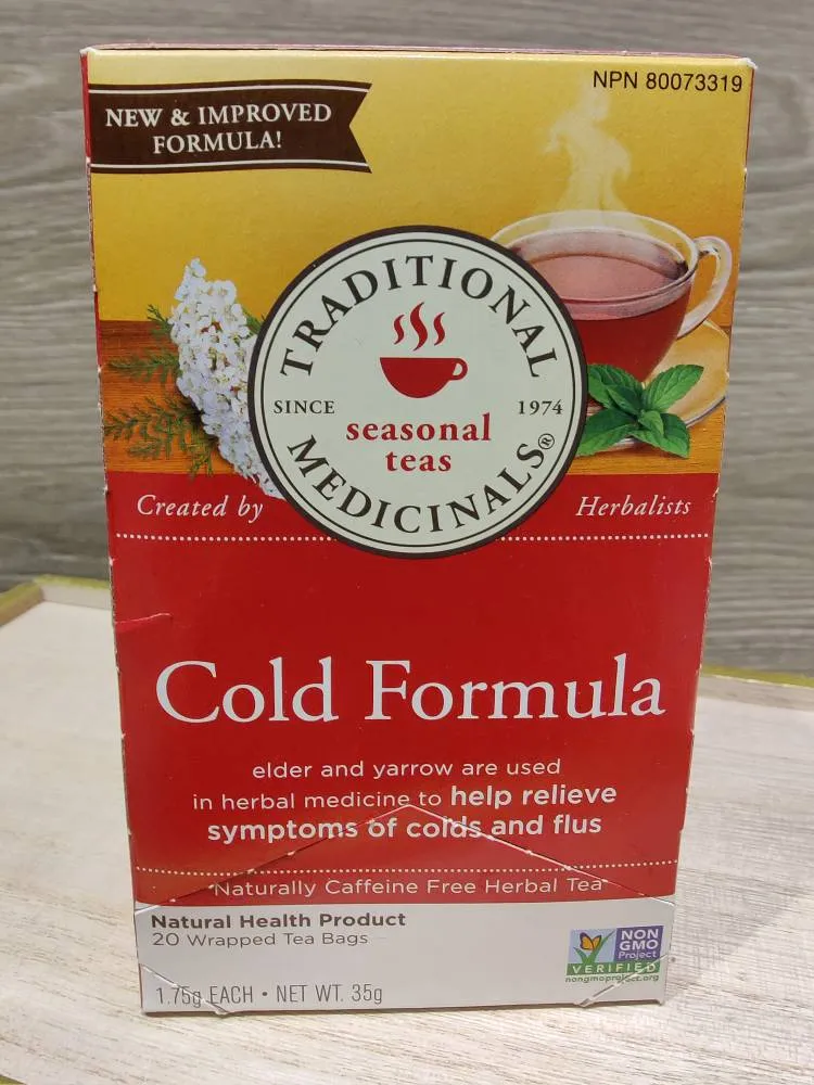 New Traditional Medicinals Cold Formula Tea Bags photo 1