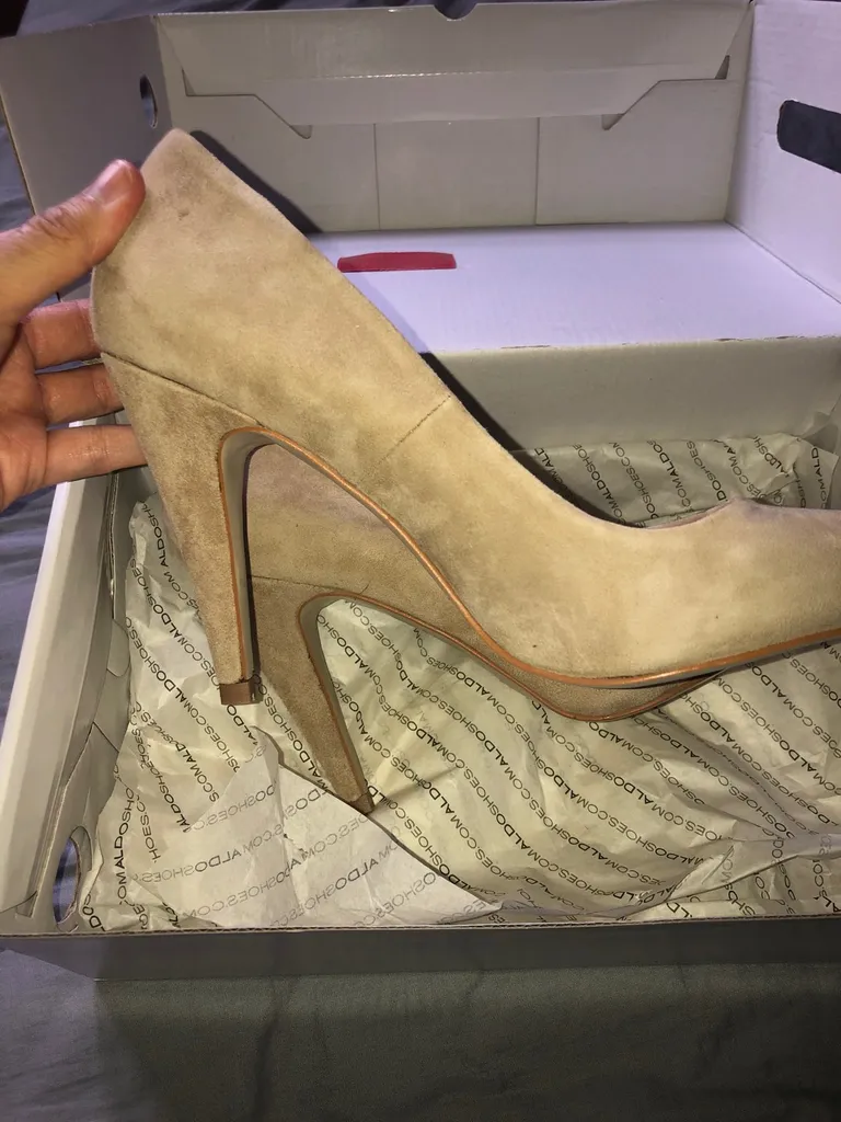 Beige Nude Pumps photo 1