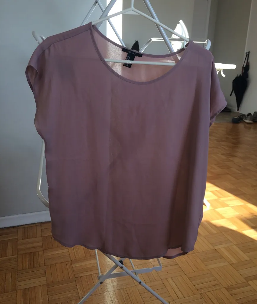 🆓F21 Lavender-coloured Blouse photo 1