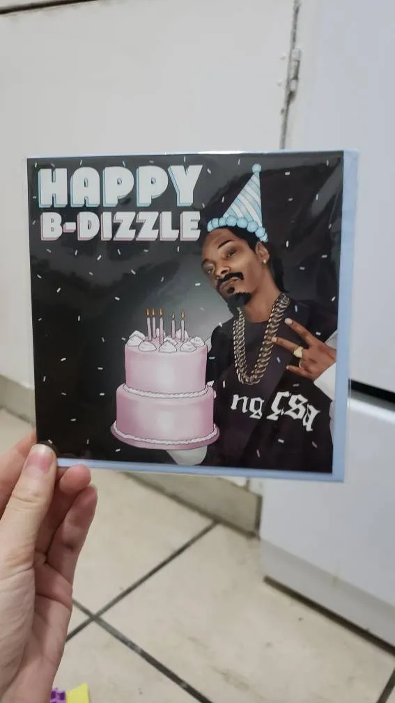 Snoop Dogg Birthday Card photo 1
