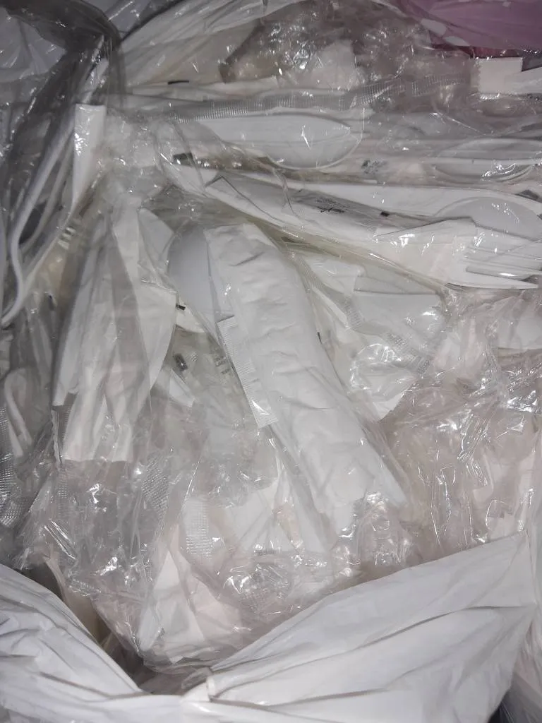 FREE BNIB Individually Wrapped Plastic Cutlery 🥄 +🍴+napkin ... photo 1