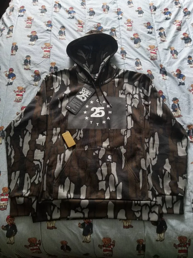 Carhartt WIP 25th Anniverary Camo Hoodie photo 1