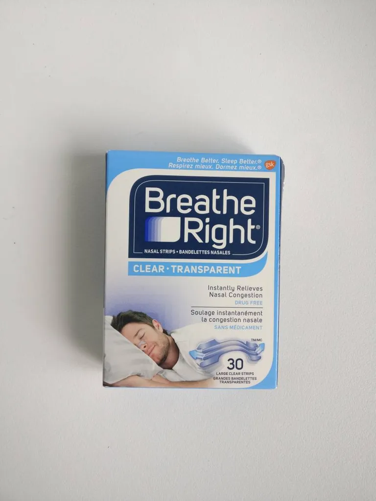 Pending BNIB Breathe Right Clear Strips photo 1