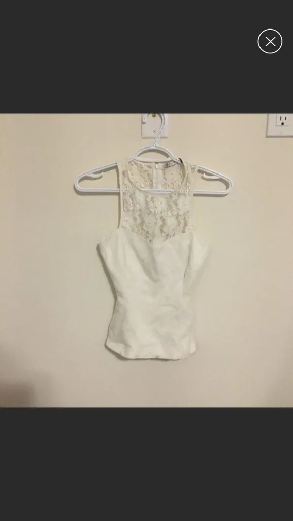 Zara Peplum Top photo 1