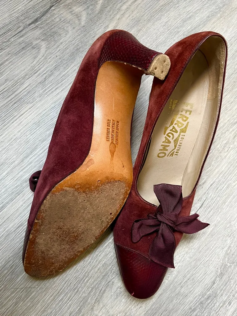Beautiful Vintage Ferragamo Heels (6.5/7) photo 1