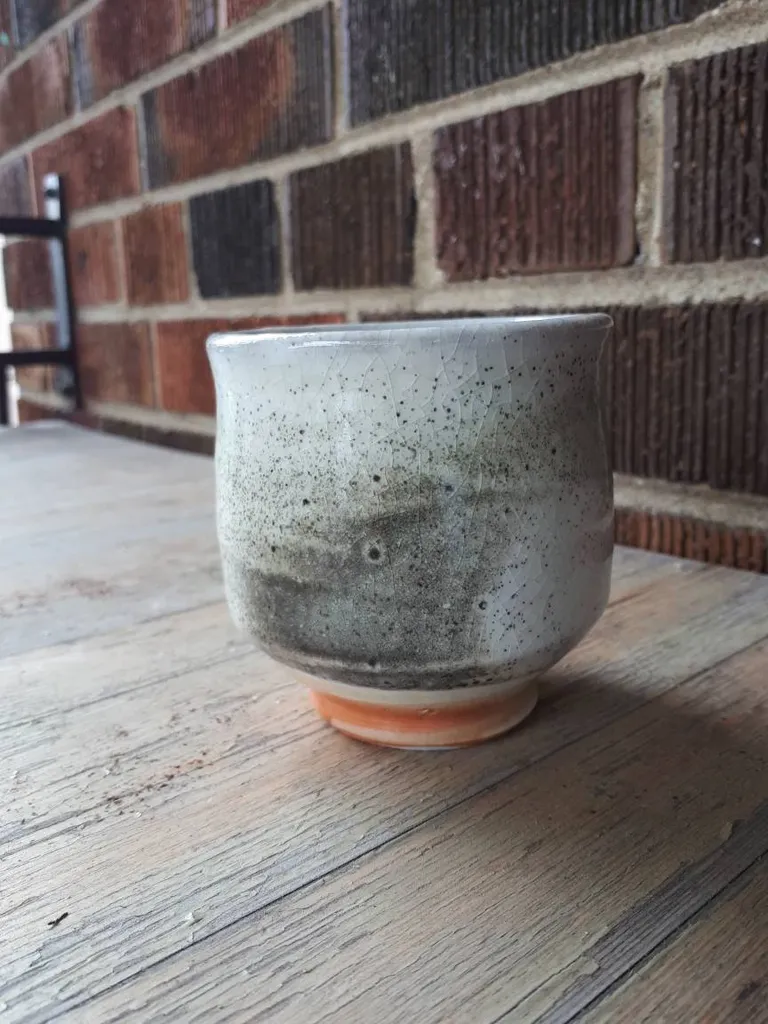 Wood Fired Pottery Cup/planter photo 1