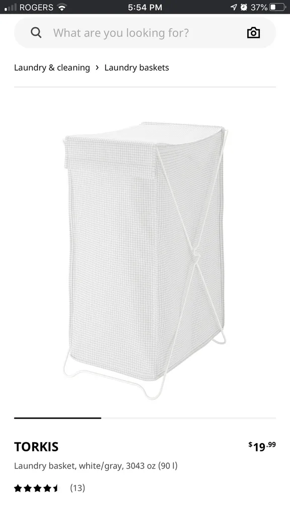 Ikea Laundry Basket photo 1
