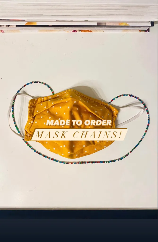 Beaded Mask Chains! photo 1