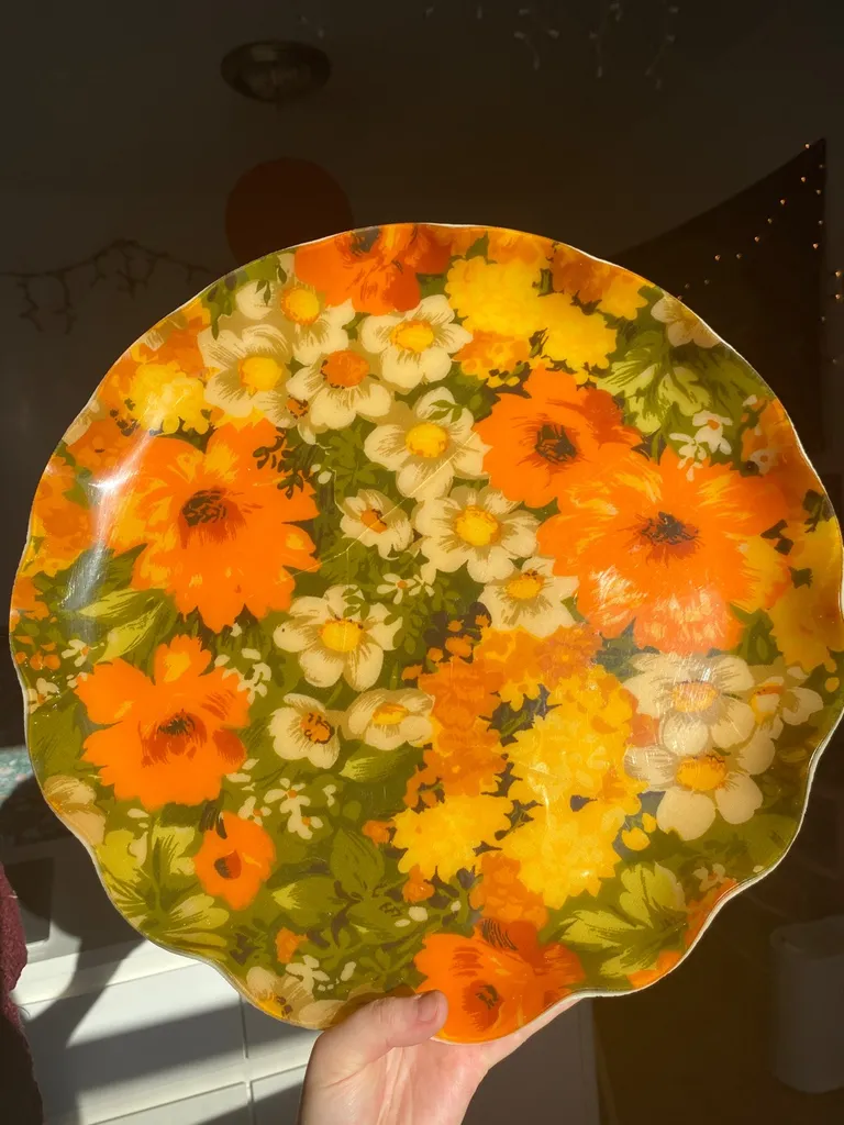 Floral Tray / Plate photo 1
