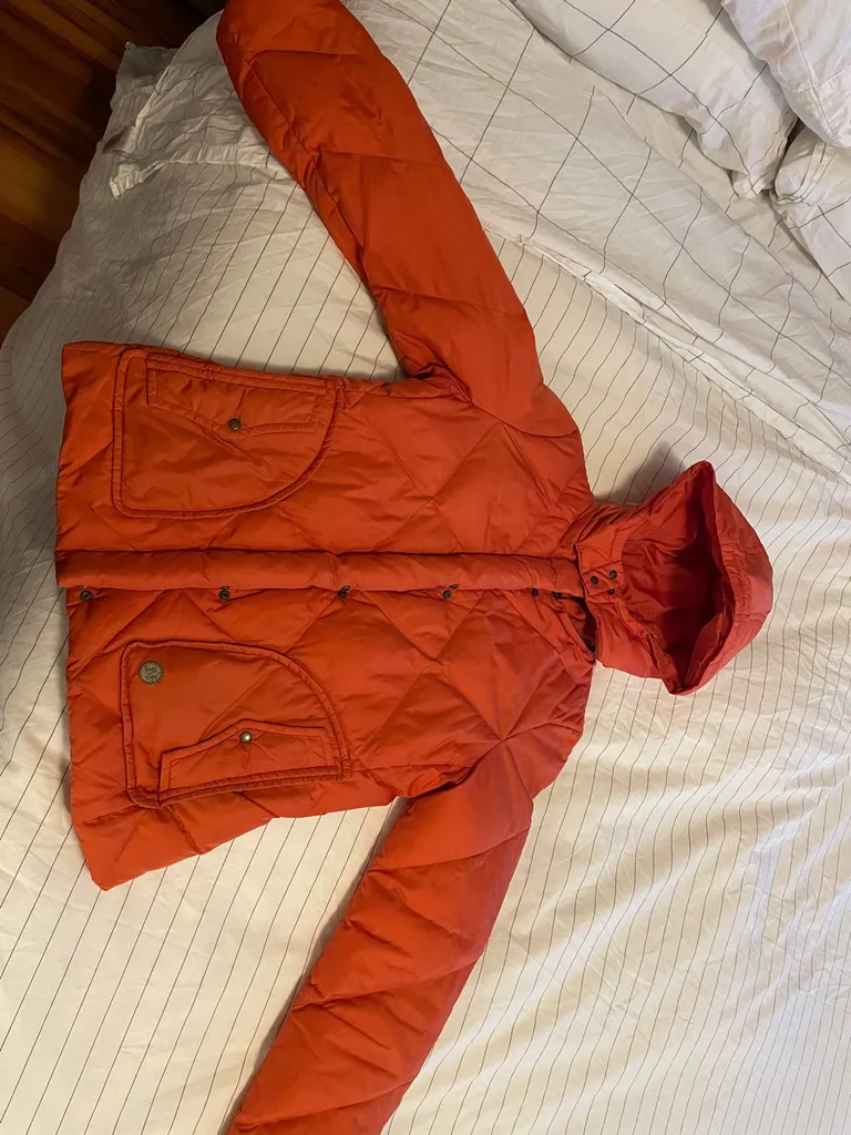 Orange Fall Jacket photo 1