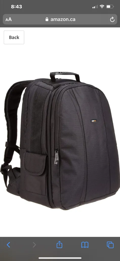 Amazon DSLR Camera And laptop Backpack Bag photo 1