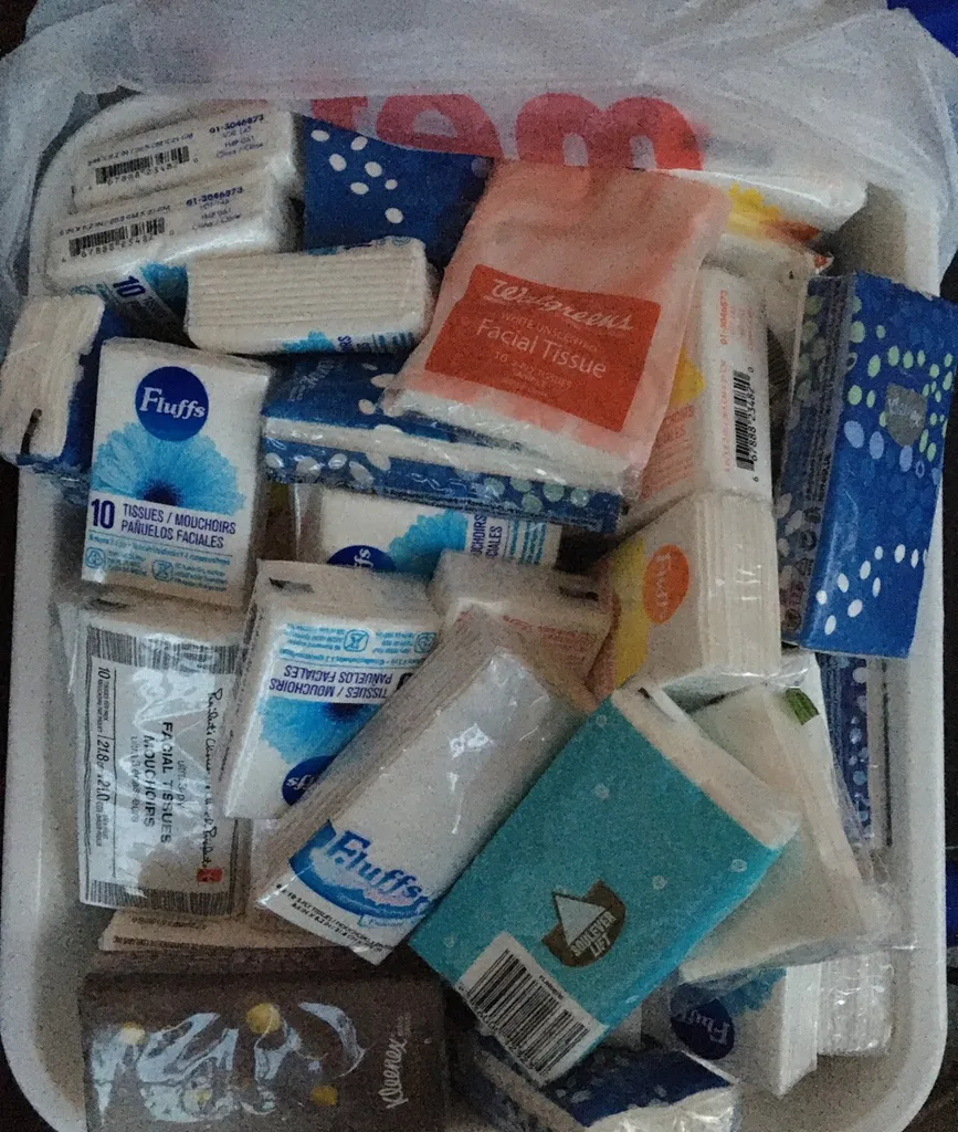 LOTS Brand New Kleenex And Other Tissues photo 1
