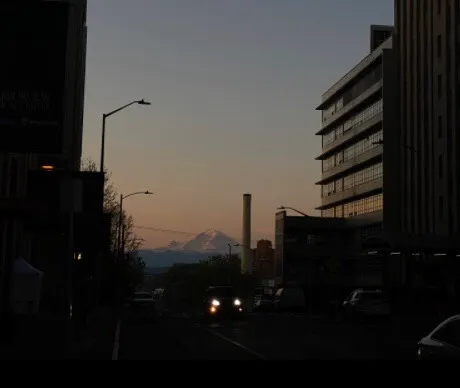 Mt Rainer Downtown Seattle photo 1