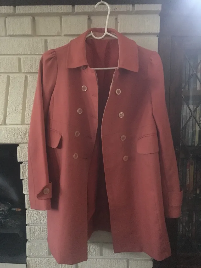 Salmon/pink Light Coat photo 1