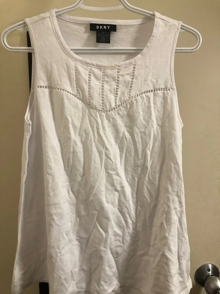 BNWOT DKNY White Tank (XS) photo 1