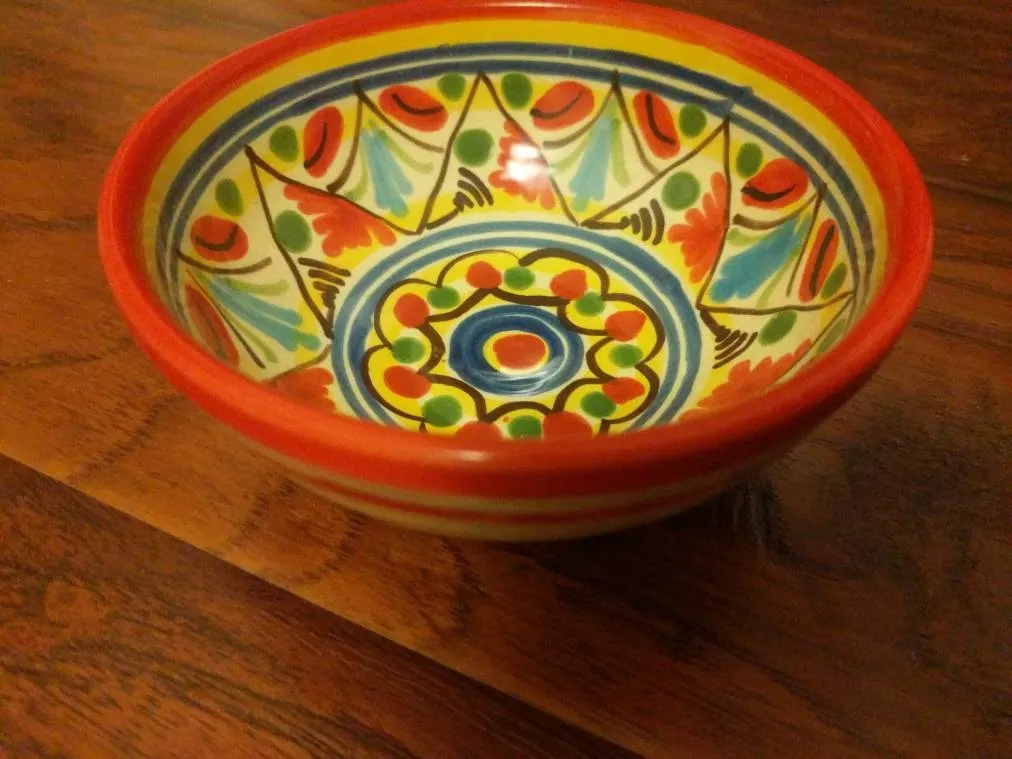 Hand Painted Bowl photo 1