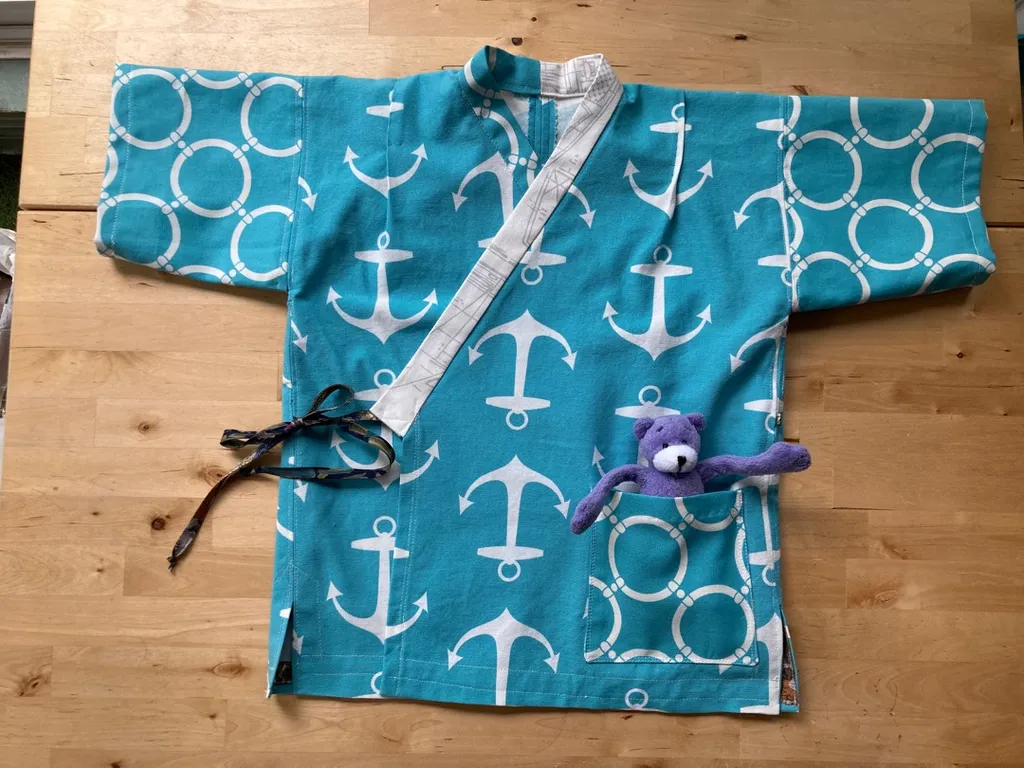 Jinbei Kimono For 1-2 Year Old. photo 1