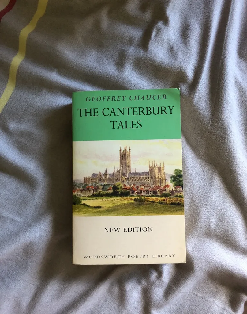 the canterbury tales by geoffrey chaucer photo 1