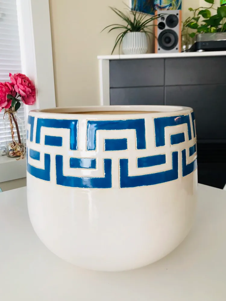 Greek Style Indoor Planter - Large photo 1