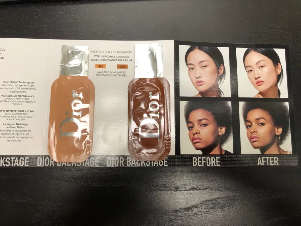 Dior Foundation Samples photo 1