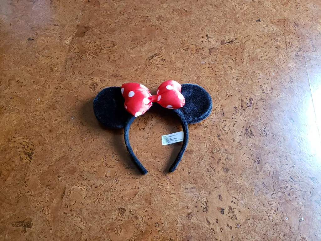 EUC Disney Minnie Mouse Ears Headband photo 1