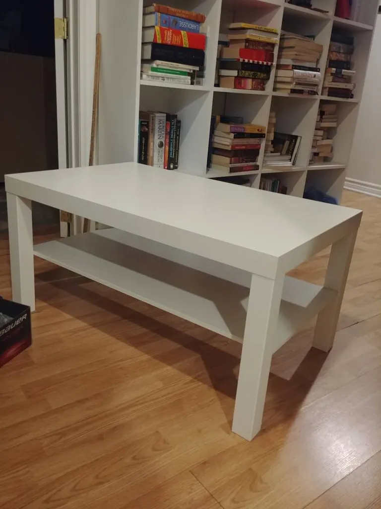 White Ikea Table photo 1