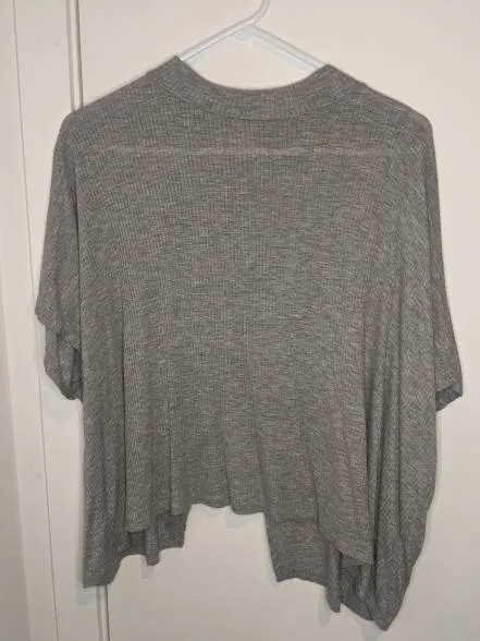 Mock Neck Shirt With Open Back photo 1