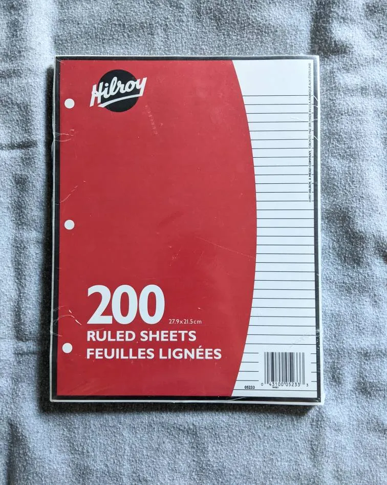 BNIP Lined Paper photo 1