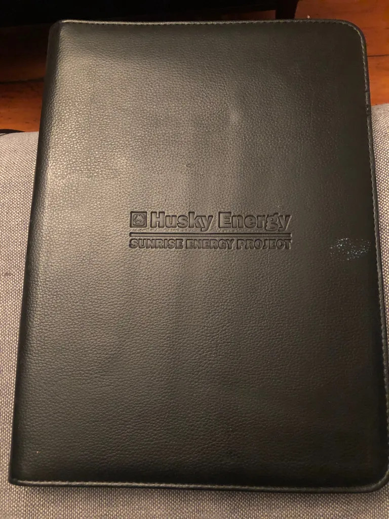 Classy leather file holder photo 1
