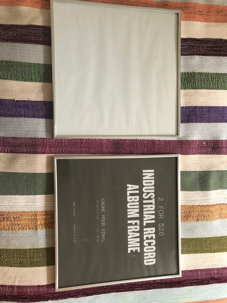 Two Silver LP Frames photo 1