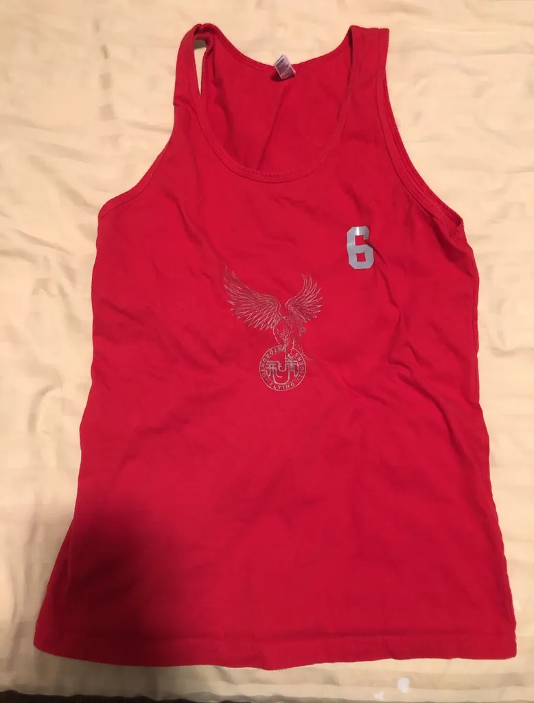 Red Sports Tank Top - Mint Condition photo 1