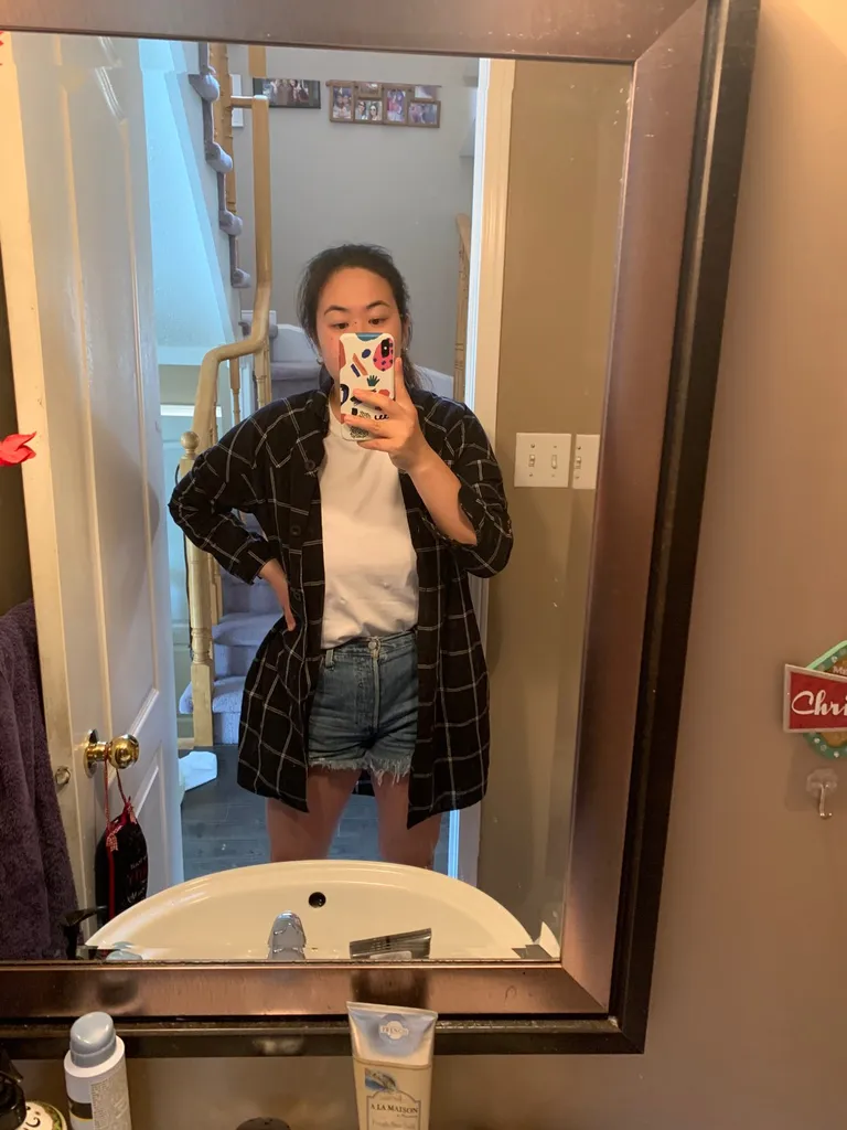 Patterned Overshirt photo 1