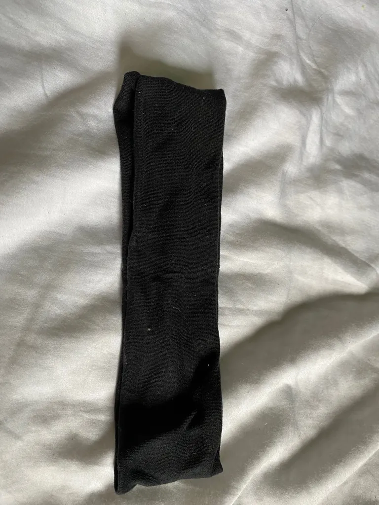 Plain Black Headband photo 1