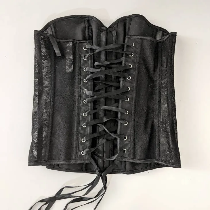 BN Black Lace Corset Bustier photo 1
