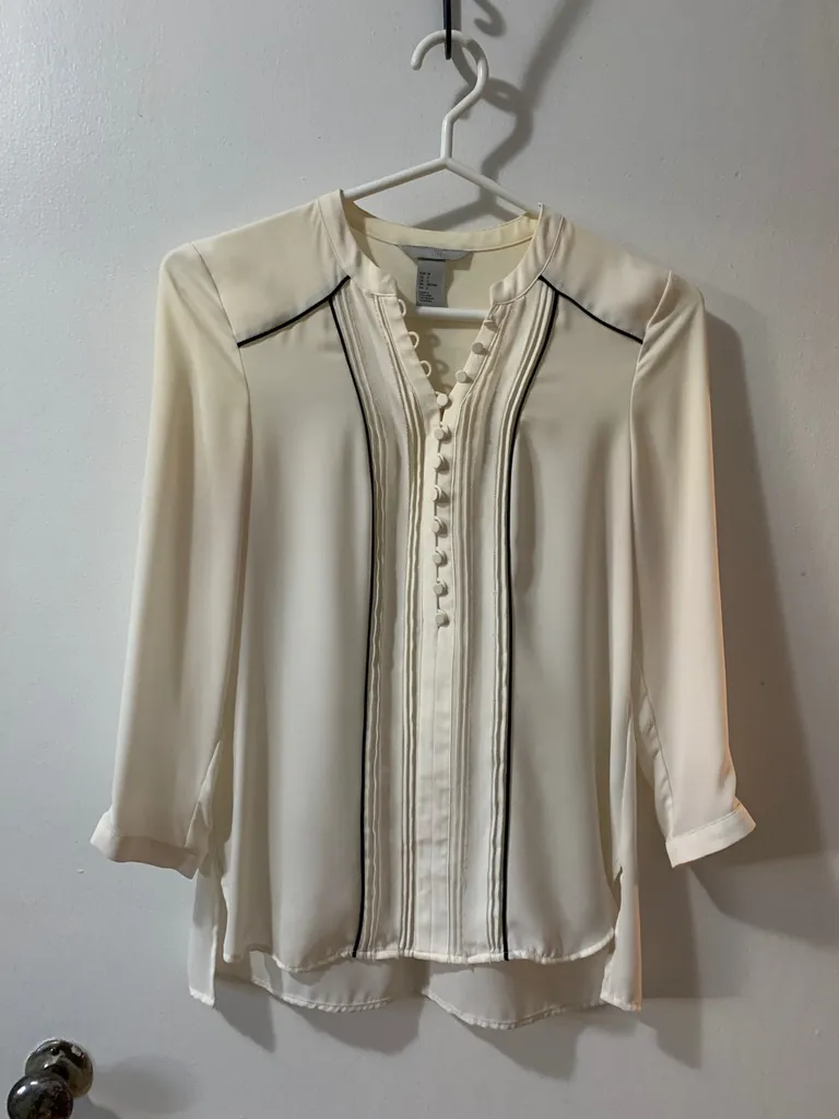 Chiffon Button Front Blouse photo 1