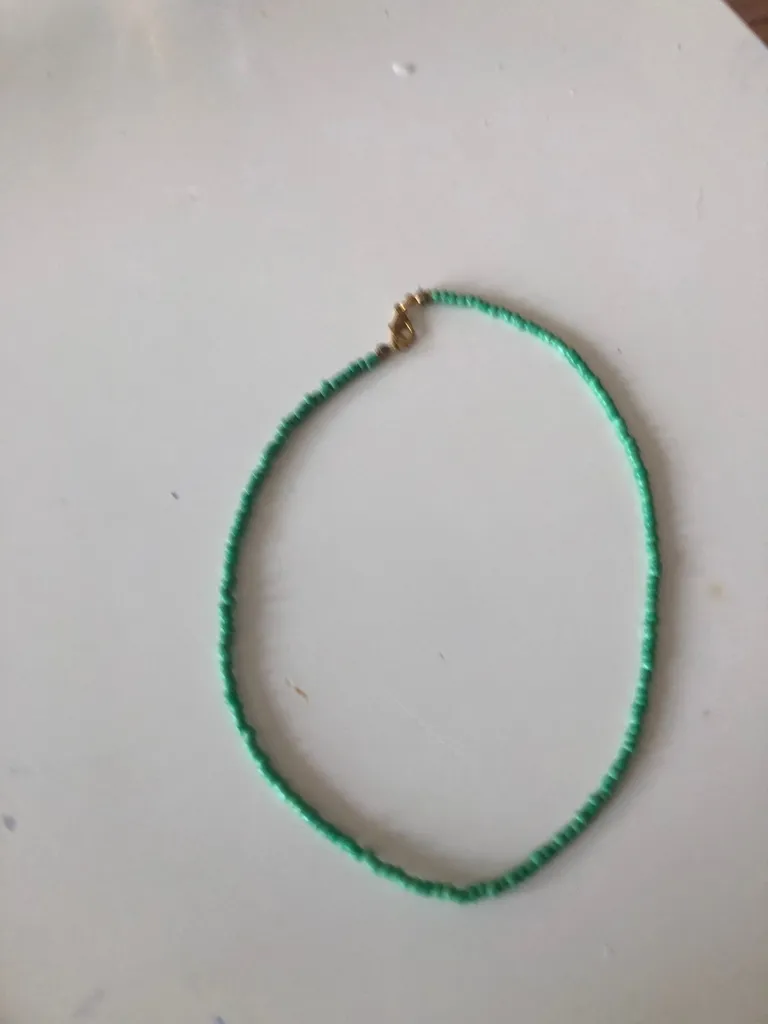 90s Green Choker photo 1