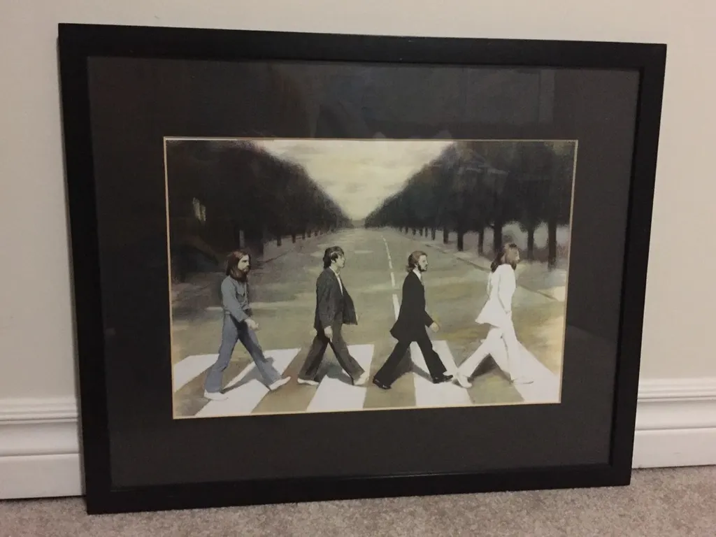 Beatles Abby Road Framed Picture photo 1