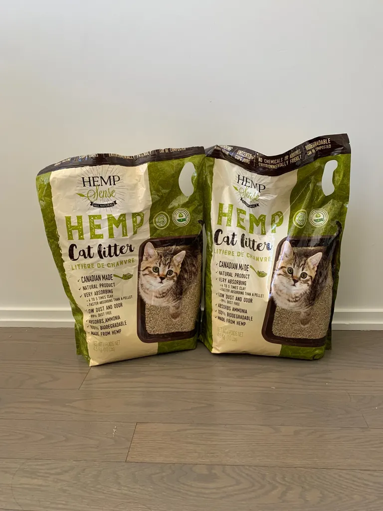 All Natural Hemp Sense Cat Litter photo 1