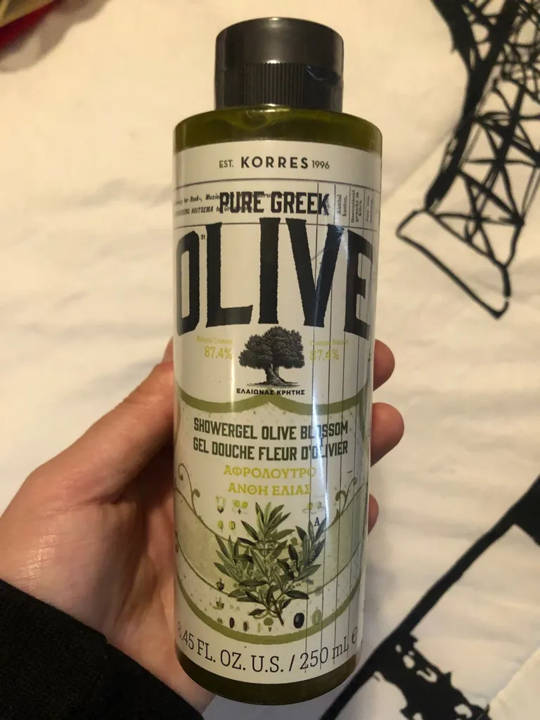 BRAND NEW KORRES PURE GREEK OLIVE SHOWERGEL - HIGH QUALITY photo 1