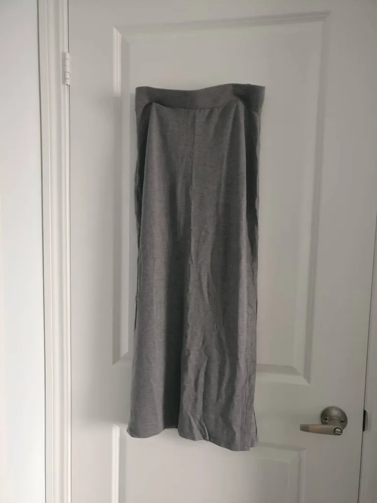 Pending Grey Jersey Maxi Skirt Size Small photo 1