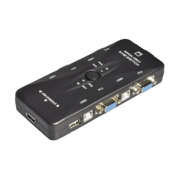 4 Port KVM Switch USB 2.0 photo 1