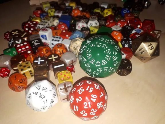 Dice! Both legit and to annoy your DM/Players photo 1
