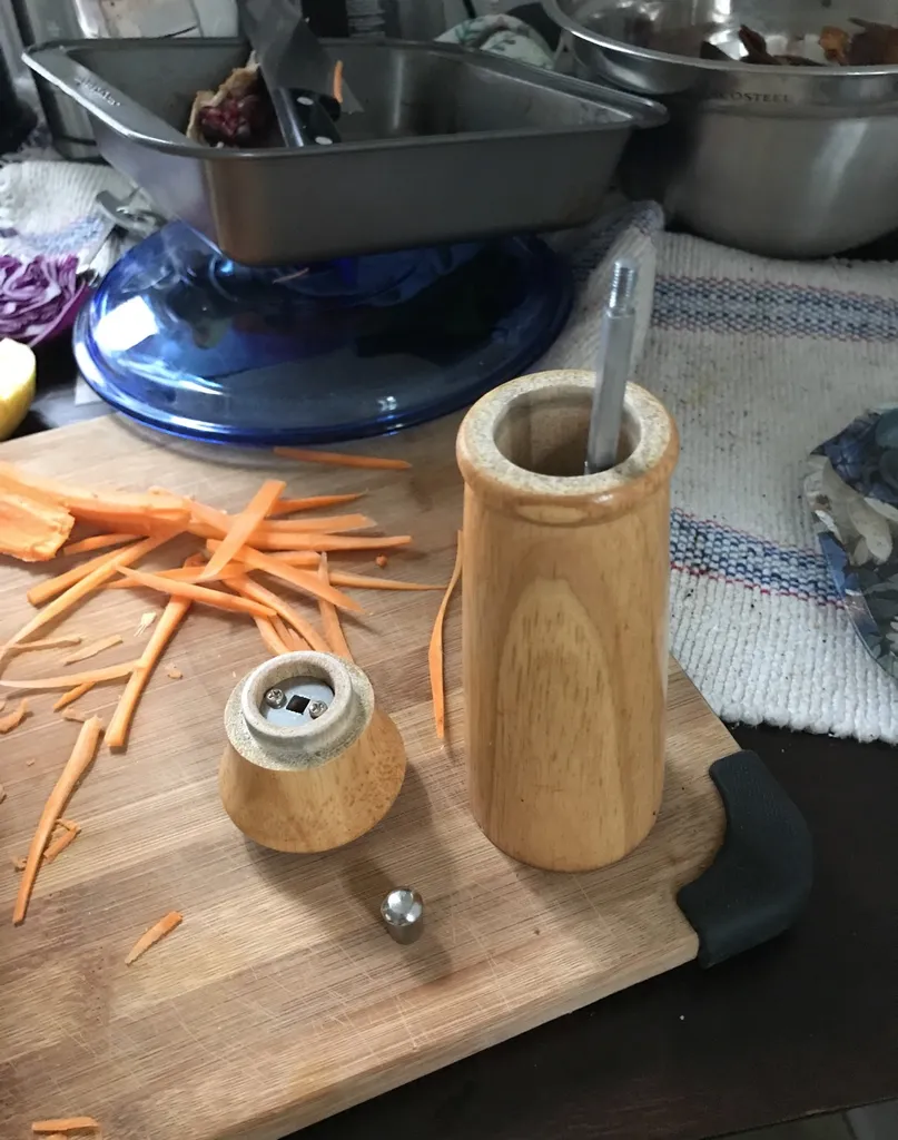 Wooden Pepper grinder photo 1