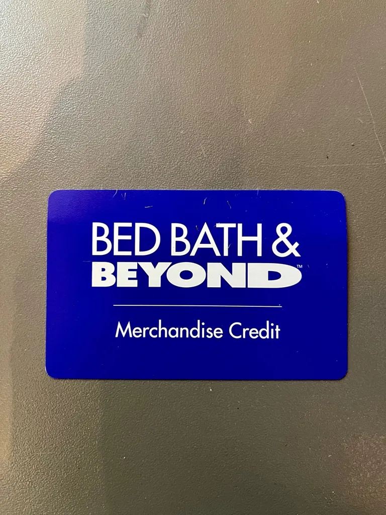 Bed Bath and Beyond gift card photo 1