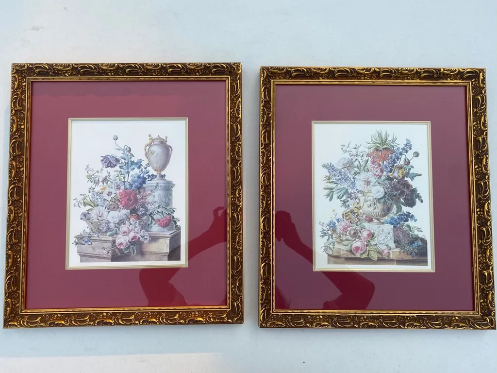 Ornate Gold Frames with beautiful picture photo 1