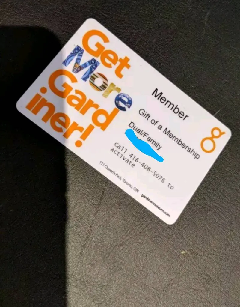 Gardiner Museum Membership For Family Or Dual photo 1