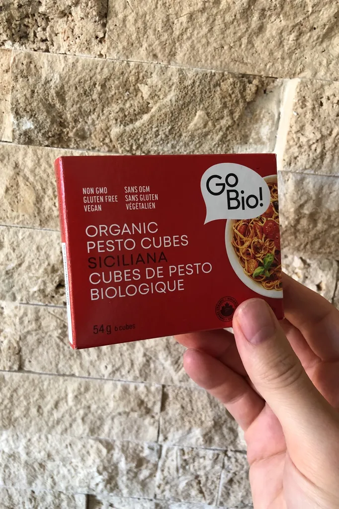 BN 4x GoBio Organic Pesto Cubes - Siciliana photo 1