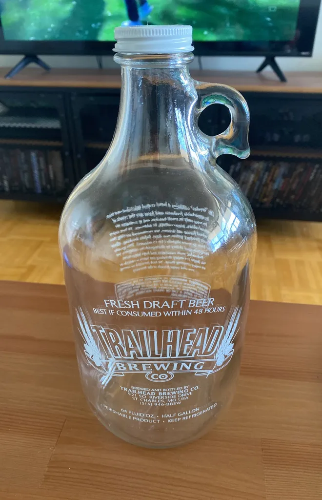 Trailhead Brewery Growler photo 1